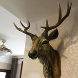 Rustic Farmhouse Decor: Faux Deer Head