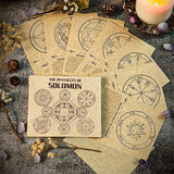 Magic Writing Solomon Seal & Pentacle Design for Witchcraft