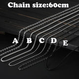 Stainless Steel Viking Mjolnir Jormungand Men`s Fashion Norse Fine Polished Charm Biker Pendant Necklace Boyfriend Gift