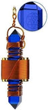Crystal Wand Healing Tool - Etheric Weaver® Pendant with Magnets & Copper Wire - 2 1/2"