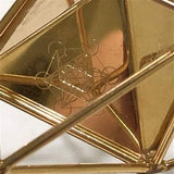 Meditation Pyramid - 9" Shambhala Solar Head Pyramid 8 Crystal