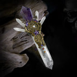 Crystal Wands: Hand-Carved Natural Amethyst Unlock The Magick