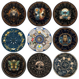 Wheel of the Year Wooden Wall Plaque - Witch Pagan Wiccan Sabbat Decor