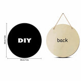 Magical Witchcraft Tree Wheel of the year Wooden Door Sign