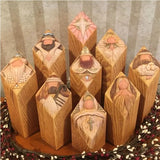 The Holy Bible Paragraph Column Figure Jesus Statue Christmas Ornament Catholic Church Utensils Home Decoration