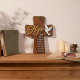 Wall Wooden Cross Faith Baptismal Cross Giving Priest Christian Cross Inspirational Minimalism Giving Hope Catholic Church Decor