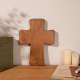 Wall Wooden Cross Faith Baptismal Cross Giving Priest Christian Cross Inspirational Minimalism Giving Hope Catholic Church Decor