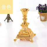 Wedding Candle Holder Home Decoration European Nordic Candlestick Metal Dinner Decor Candelabra