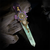 Crystal Wands: Hand-Carved Natural Amethyst Unlock The Magick