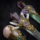 Crystal Wands: Hand-Carved Natural Amethyst Unlock The Magick
