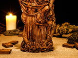 The Norns Statue, The Norns Figure, Altar Figurine, Viking Altar, Carved God Statue, Norse Mythology Statue. Viking Home Decor
