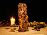 The Norns Statue, The Norns Figure, Altar Figurine, Viking Altar, Carved God Statue, Norse Mythology Statue. Viking Home Decor
