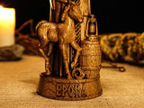 Wood Sculpture Collection-Epona Statue, Celtic Goddess Epona, Celtic Goddess Figure, Celtic Mythology, Celtic Altar, Irish Gods, Pagan Figurine, Custom God Statue