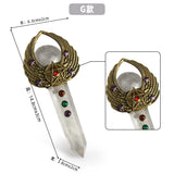 Crystal Wands: Hand-Carved Natural Amethyst Unlock The Magick