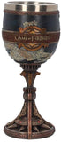 Magicun N.Giftware~Seven Kingdoms Game of Thrones Goblet 17.5cm Bronze, Resin w/stainless steel insert, One Size