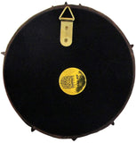 Magicun Altar~Crescent Raven Pentacle Wall Plaque Wood Finish