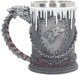 Magicun N.Giftware~House Stark Tankard Game of Thrones Mug 20cm Black, us:one Size