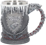 Magicun N.Giftware~House Stark Tankard Game of Thrones Mug 20cm Black, us:one Size