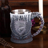 Magicun N.Giftware~House Stark Tankard Game of Thrones Mug 20cm Black, us:one Size