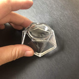 Acrylic Display Crystal Ball Base Stand Quartz Sphere Holder Home Decor Ornament for Geodes Rock Mineral Agate Without Ball