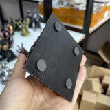 Ancient Egyptian Pyramid Queen Statue Crystal Ball Holder Resin Ornaments Macgic Ball Stand Resin Crafts Collectibles Home Decor