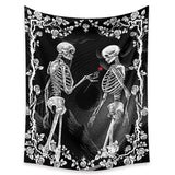 Bohemian Skull Tapestry Background Tapestry 3D Print Wall Hanging Blanket