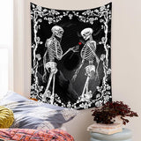 Bohemian Skull Tapestry Background Tapestry 3D Print Wall Hanging Blanket