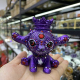 Cute Fantasy Creature Elf Resin Crafts Crystal Ball Base Sphere Bracket Desktop Decoration Creative Home Decoration