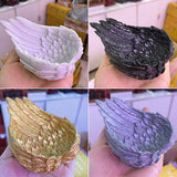 Feather Wings Resin Crystal Ball Holder Display Stand Ornaments Suitable for 4-6cm Ball