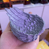 Feather Wings Resin Crystal Ball Holder Display Stand Ornaments Suitable for 4-6cm Ball