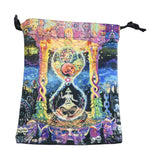 Tarots Oracle Cards Runes Constellation Witch Divination Bag