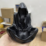 Hermit Resin Statue Crafts Ornaments Crystal Ball Holder Sphere Display Stand Pedestal Living Room Home Decor