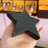 Islam Star Moon Crystal Ball Resin Base Sphere Display Stand Office Home Decor Crafts Ornaments