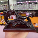 Resin Base Bracket Dragon Pixiu Dragon Turtle Crystal Ball Holder Fortune Mascot Furniture Office Crafts Ornaments
