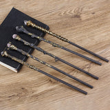 Natural Crystal Pagan Wizard Magic Witch Wands Raw Stones Quartz Power Mineral Witchcraft Wicca Altar Pendulum Home Decoration