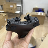 Satan Ram Horn Gothic Crow Six Pointed Star Ram Skull Statue Resin Crafts Ornaments Crystal Ball Base Home Decoration