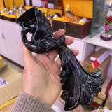 Soaring Phoenix Crystal Ball Resin Base Creative Resin Ornaments Sphere Display Stand Home Decoration Suitable for 6-8cm Ball