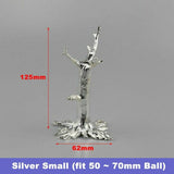 Tree Shape Crystal Ball Stand Base Resin Room Decor Sphere Stand Holder Ornament
