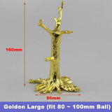 Tree Shape Crystal Ball Stand Base Resin Room Decor Sphere Stand Holder Ornament