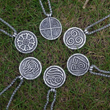 The Last Airbender  Elemental Lotus Water Tribe Amulet Necklace