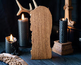 【Wood Sculpture】Morrigan, Morrigu, war and fate goddess, Irish goddess, pagan, wiccan, wicca, altar, druid, witches, gaelic, celtic