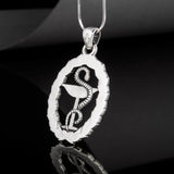 Necklaces Ancient Greek Bowl of Hygieia Sterling Silver Necklace Ancient Treasures Ancientreasures Viking Odin Thor Mjolnir Celtic Ancient Egypt Norse Norse Mythology