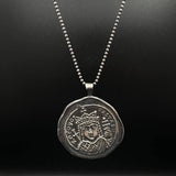 Necklaces Byzantine Coin Necklace | Museum Quality Replica of an Ancient Coin Ancient Treasures Ancientreasures Viking Odin Thor Mjolnir Celtic Ancient Egypt Norse Norse Mythology