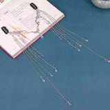 Magicun Immortal Into The Heart Of Retro Handmade Water Drop Fringe Face Curtain Forehead Eyebrow Pendant Hairband