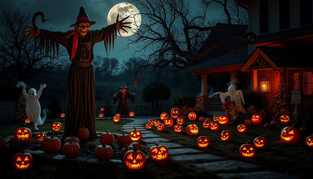 The Spooky Spectacular: 15 Front Yard Halloween Decor Ideas to Haunt Your Neighborhood