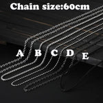 Stainless Steel Cross With Star Pendant Necklace Charm Unisex Personality Couple&Wedding  Jewelry Accessory Gift for Men