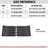 Retro four Buckles Fashion Raist Decorative Women's Wide Elastic Girdle Appear Slim Wear outside Waistband Corset For Ladies