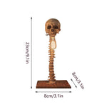 Halloween Skull Skeleton Lamp Horror 3D Statue New Table Light Creative Party Ornament