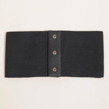Retro four Buckles Fashion Raist Decorative Women's Wide Elastic Girdle Appear Slim Wear outside Waistband Corset For Ladies