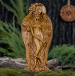Wooden Lilith Statue - A Sacred Channel to Inner Strength